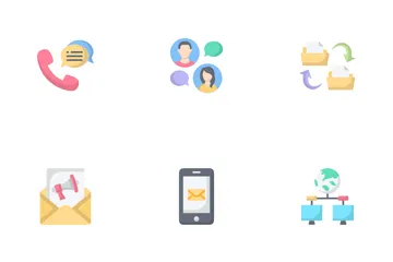 Networking & Communication Icon Pack