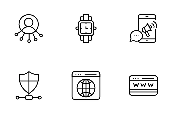 Networking Icon Packs, Logos, Symbols - Free Download in SVG, PNG