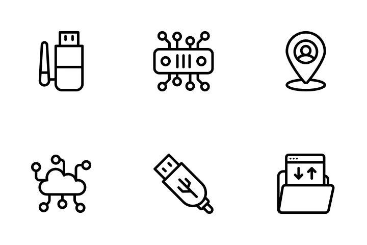 Networking Icon Packs - Free Download in SVG, PNG