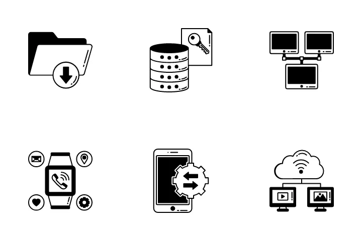 Networking Icon Packs - Free Download in SVG, PNG
