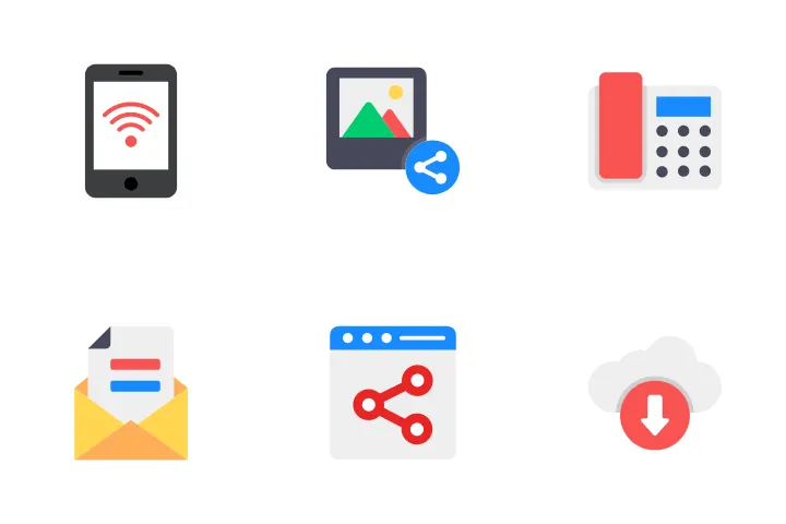 Networking Icon Packs - Free Download in SVG, PNG