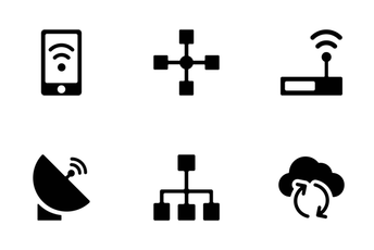 Networking Vector Icons Icon Pack