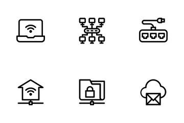 Netzwerk Symbolpack