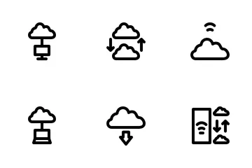 Netzwerkverbindung Symbolpack