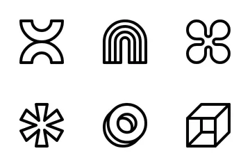 Neubrutalism Icon Pack