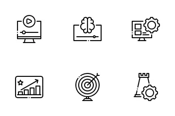 Neuromarketing Icon Pack