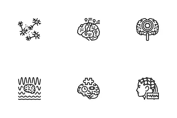 Neuroscience Brain Neurology Icon Pack