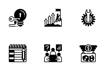 New Business Consideration And Startup Icon Pack