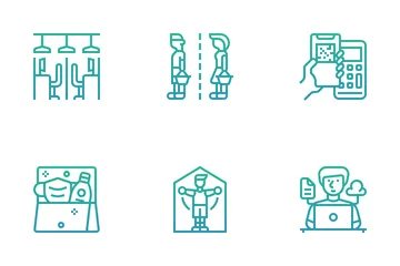 New Normal After Covid-19 Icon Pack
