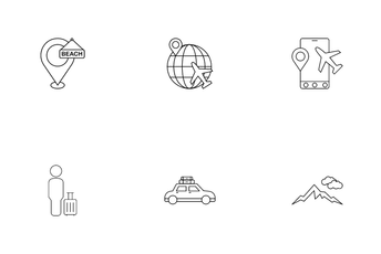New Travel Icon Pack