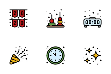 New Year 2023 Icon Pack