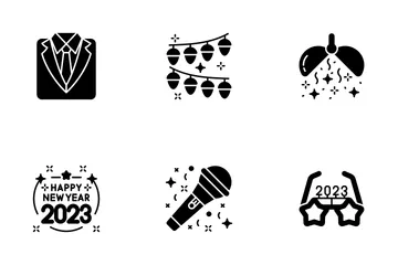 New Year 2023 Icon Pack