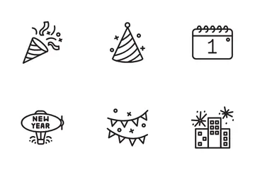 New Year Icon Pack