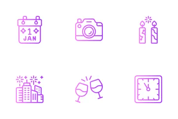 New Year Icon Pack