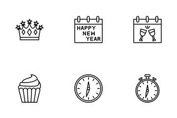 New Year Icon Pack