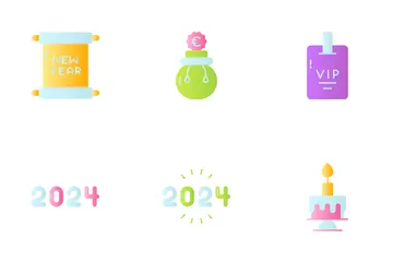 New Year Icon Pack