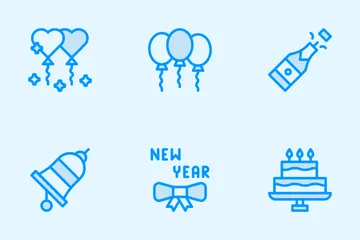 New Year Icon Pack