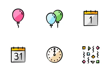 New Year Icon Pack