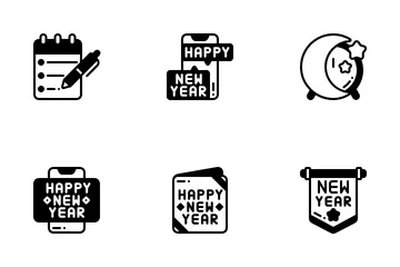 New Year Icon Pack