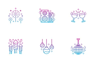 New Year Icon Pack