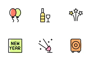 New Year Icon Pack