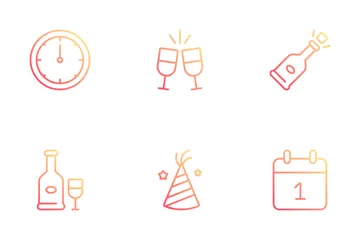 New Year Icon Pack