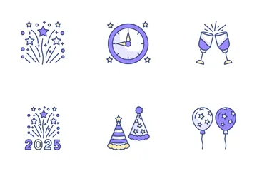 New Year Icon Pack