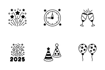 New Year Icon Pack