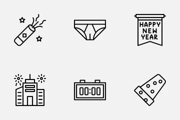 New Year Icon Pack