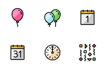 New Year Icon Pack