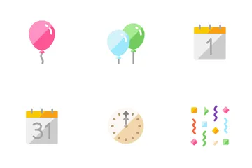 New Year Icon Pack