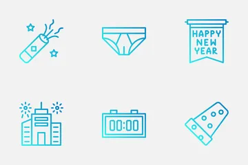 New Year Icon Pack