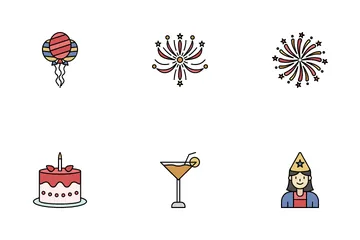 New Year Icon Pack