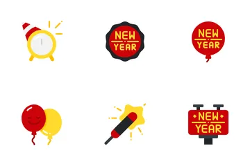 New Year Icon Pack