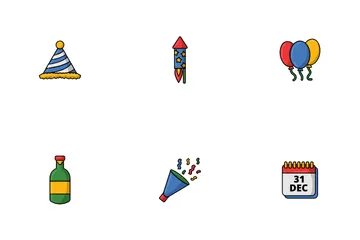 New Year Icon Pack