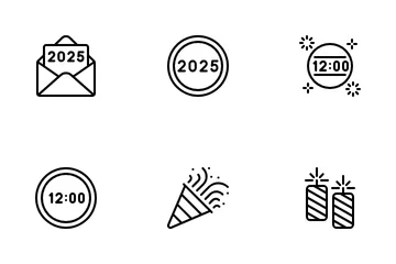 New Year Icon Pack