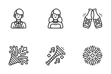 New Year Icon Pack