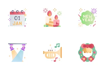 New Year Icon Pack