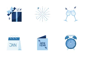 New Year Icon Pack