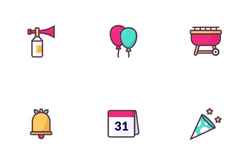 New Year Icon Pack