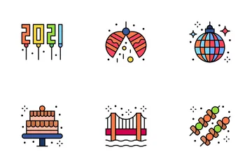 New Year Icon Pack