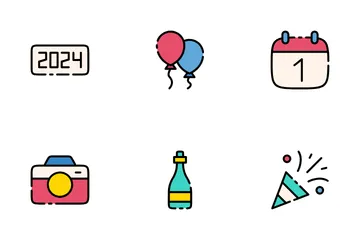 New Year Icon Pack