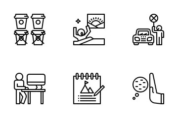 New Year Resolution Ideas Icon Pack