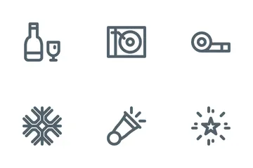 New Year's Eve Icon Pack