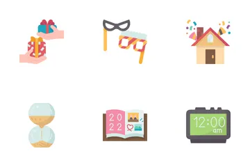 New Year's Eve Icon Pack