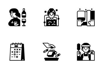 New Year's Resolutions Icon Pack