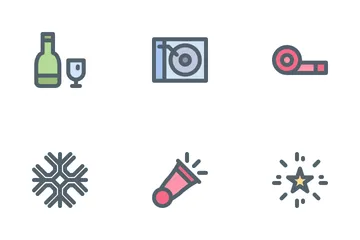 New Year's Eve Icon Pack