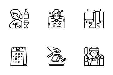 New Year's Resolutions Icon Pack