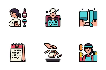 New Year's Resolutions Icon Pack