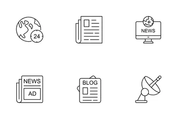 News And Media Icon Pack